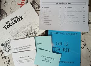 Graad 12(Afr) – Fisiese Wetenskap Pakket met Tema Toolbox
