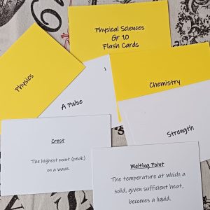Grade 10(Eng) – Physical Science Flash Cards